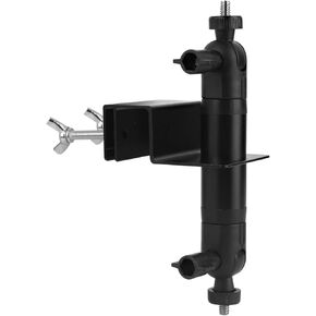 Universal Gutter Mount for Outdoor Security Cameras – Weatherproof, Sturdy & Easy to Install, Compatible with Ring, Blink, Eufy, Wyze, Google Nest, Arlo, SimpliSafe & More (Black)