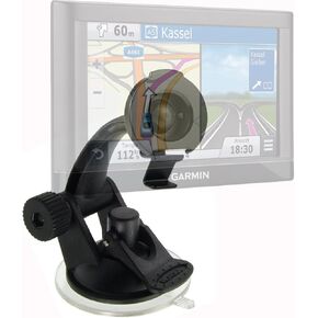 ChargerCity Car Boat Dash Articulate Suction Cup Mount for Garmin Nuvi 55 55LMT 56 56LMT 57 57LMT 58 58LMT 66 67 67LMT 68 68LMT 2597 2598 Drivesmart Drive 50 51 60 61 LM LMT GPS