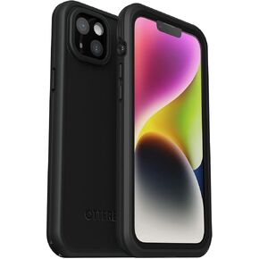 OtterBox FRE Series Waterproof Case with MagSafe (Designed by LifeProof) for iPhone - Non-Retail Packaging (Black, iPhone 14 Plus)