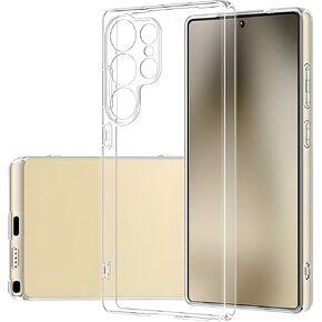 TENOC Phone Case for Samsung Galaxy S25 Ultra, Clear Case Shockproof Protective Bumper Slim Cover