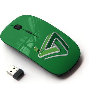 [ Optical 2.4G Wireless Mouse [ Green Putting Golf Funny Green Paradox ]