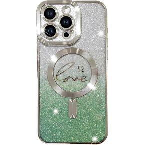 Designed for iPhone 14 Pro Max Case Clear - Shockproof Protection with PC Back & TPU Bumpers - MagSafe Compatible - Non-Yellowing & Non-Slip Case iPhone 14 Pro Max