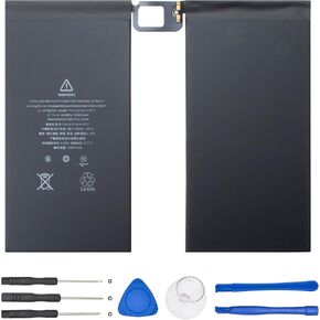 A1577 Battery Compatible for iPad Pro 12.9" 1st Gen Wi-Fi/Cellular A1584 A1652 020-00016 ML0F2LL/A ML0F2B/A ML0F2CL/A ML0F2FD/A ML0F2TY/A ML0G2LL/A ML0G2B/A ML0G2CL/A ML0G2FD/A ML0G2TY/A 38.8Wh