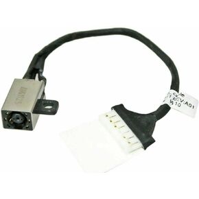 Fleshy Leaf DC Power Jack Harness Cable Replacement for Dell Inspiron 15-3562 15-3565 15-3567 15-5664 15-3919 15-5185 15-5820 15-i3567 FWGMM 0FWGMM 450.09W05.0011 450.09W05.0001