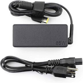 Genuine 65W 45W Square Tip Charger for Lenovo B50 B50-30 B50-30 Touch B50-70 B50-45 B50-80 F0AU F0AV 80ES 80ET 80F0 80EU 80EW 80LT 80LV Laptop 20V 3.25A Power Supply Adapter Cord