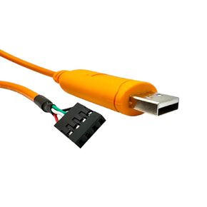 FTDI 4 PIN Serial Console Cable for Aruba | FTDI 3.3V TTL | USB Type A to 4 Pin Serial | 6 ft (1.8M) | HPE JW071A | AP-CBL-SER | for Aruba Wireless Access Point