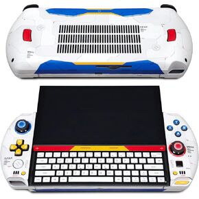 GPD Win 4 Matte Skin, Gundam Edition, Full Wrapping Matte Vinyl Skin for GPD Win 4 (Designed by POP SKIN) Compatible with Both USB A Version and Oculink Version.