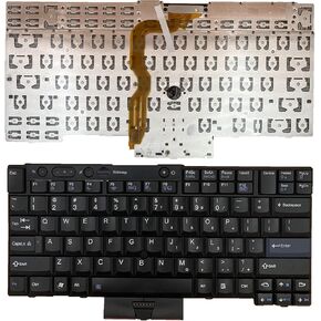 Laptop Replacement US Layout Without Pointer Keyboard for Lenovo ThinkPad T400S T410 T410S T410I T410SI T420 T420I T420S T510 T510I T520 W510 W520 X220 X220I X220S X220T 45N2100 45N2065
