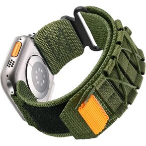 Replacement Watch Strap Bands,Compatible for Apple Watch 41mm 40mm 38mm 46mm 45mm 44mm 42mm Nylon Watch Band for Apple Watch Series Se Ultra 10 9 8 7 6 5 4 3 2 1.
