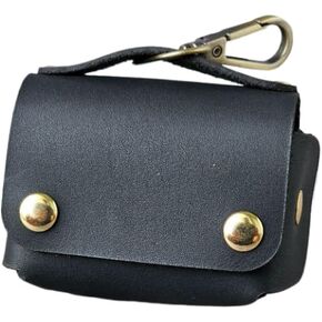 Leather Mini Handbag charm, Earbud Case with Clip | Ear Buds Case Covers | Handbag keychain | Ear Bud Carrying Case