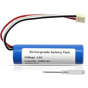 ZTHY 300-10342 Battery Replacement for Honeywell PROSIXC2W Hardwired-to-SiX Converter Panel Series 3.6V 2480mAh