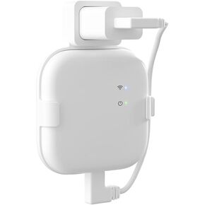 Outlet Wall Mount for Blink Sync Module XR, Mount Bracket Holder for Blink Sync Outdoor Camera, with No Messy Easy to Move, Save Space(White)