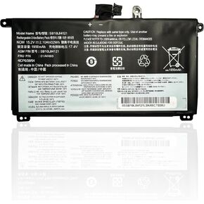 00UR891 00UR892 SB10L84122 00UR890 01AV493 SB10L84121 SB10L84123 Laptop Battery Replacement for Lenovo ThinkPad T570 T580 P51S P52S Series(15.28V 32Wh)