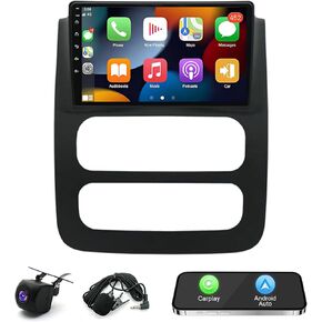 5GWiFi Upgrade 4GB+32GB Car Radio Stereo for Dodge Ram 1500 2500 3500 2002 2003 2004 2005 with Wireless Carplay&Android Auto 9 Inch Android 13 Touch Screen WiFi GPS Bluetooth Mic AHD Backup Camera