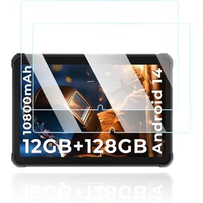 Screen Protector for HOTWAV R8 Rugged Tablet Android 14-10.1 inch HD+ Waterproof Tablet, UYRUREL Anti-Scratch 9H Hardness Touch Sensitive 2.5D Rounded Edges Bubble Free Easy to Install,2 Pack.