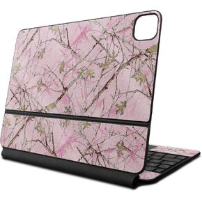 Glossy Glitter Skin Compatible with Apple Magic Keyboard for iPad Air 11-inch (M2) 2024 - Conceal Pink - Premium 3M Vinyl Protective Decal Cover - Easy to Apply | Crafted in The USA by MightySkins