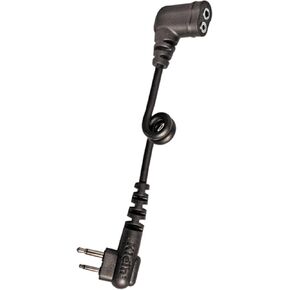 Klein Electronics Two Way Radio Audio Adapter, Compatible with Motorola 2-Pin Two Way Radios, CP100D CP200 CP200D CLS1110 CLS1410 RDU4100 BC130 BC300D and BPR40D