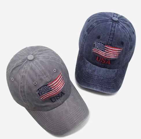 USA Flag Trucker Hat,Mullet Hat Wigs, Baseball Cap,Breathable Mesh Side Adjustable Fit for Men Women in Saudi Arabia