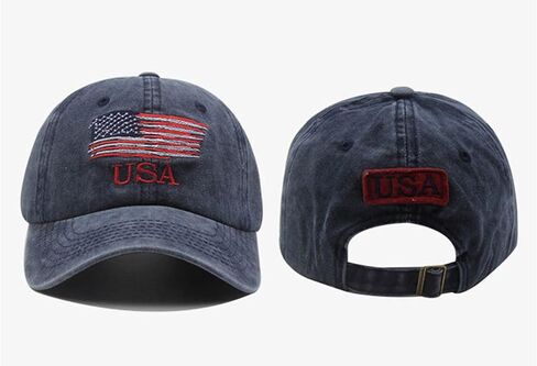 USA Flag Trucker Hat,Mullet Hat Wigs, Baseball Cap,Breathable Mesh Side Adjustable Fit for Men Women in Saudi Arabia