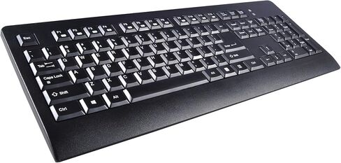 USB Wired English Keyboard (Black) (KB-IM898RL) in Kuwait