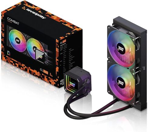 CL240 ARGB 240MM AIO PC CPU CAPU COWNER INTEL LGA1851 ، LGA1700 ، AMD AM5 ، AMD AM4 in Saudi Arabia