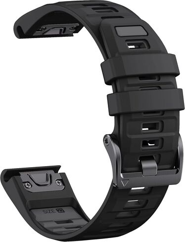 22 ملم ساعة مشاهدة لفرقة Garmin Fenix ​​8 47 مم/Fenix ​​E/Fenix ​​7 ، نطاقات سيليكون QuickFit لـ Garmin Fenix ​​7 Pro/Fenix ​​6/Fenix ​​6 Pro/Fenix ​​5/Fenix ​​5 Plus/Epix Pro Gen 2 47mm/Forerunner 965/955/ 945/935 للرجال النساء in Saudi Arabia