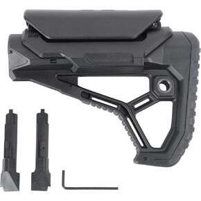 Cheek Height Raiseable Fixed Stock - Black - Gen II