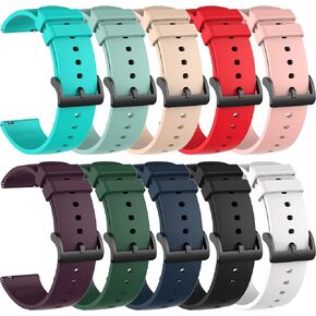 Chofit Wristband Compatible with Motorola Moto Watch 120 Band Silicone Bracelet Quick Release Replacement Bands Sport Straps for Motorola Moto Watch 120 Smartwatch