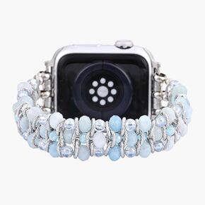 Cape Diablo Compatible With Apple Watch Band for Women - Handmade Braided Strap - 49mm 46mm 45mm 44mm 42mm 41mm 40mm 38mm Apple Faces