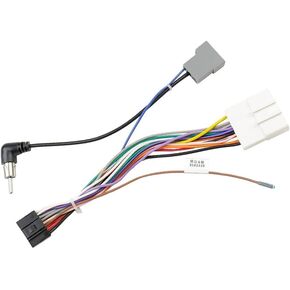 16 Pin Car Radio Stereo Power Harness Loom Wire for Nissan Altima Juke Teana Sunny Subaru Forester Adapter w/Radio Antenna Adapter for Aftermarket Android Radio GPS NAVI