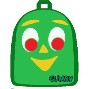 Silver Buffalo GY0101BM Gumby Face 10 by 9-Inch Mini Backpack, Multi-Color