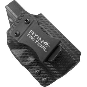 2 in 1 Concealed Carry Holster IWB OWB Right-Handed Holster, Made in USA, Optics Cut, Positive Adjustable Retention