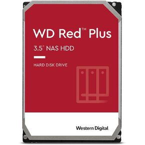 Western Digital 8TB WD Red Plus NAS Internal Hard Drive HDD - 7200 RPM, SATA 6 Gb/s, CMR, 256 MB Cache, 3.5" - WD80EFBX (Renewed)