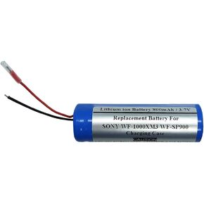 3.7V 800mAh Replacement Battery for Sony WF-1000XM3 WF-SP900 Wireless Bluetooth Earphones Charging Case, 1588-0911 USN-14500PW 0