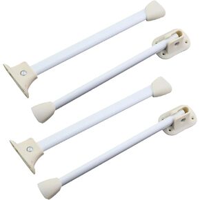 4PCS 11 Inch White Folding Table Legs Nylon Replacement Legs Bed Computer Desk Stand with Screws Suitable for Folding Table Coffee Table Camping Table Sofa