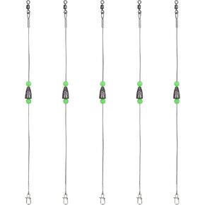 Carolina Rigs Fishing Weights Bullet Fishing Sinkers Pre-Rigged Fishing Ready Carolina Rigs