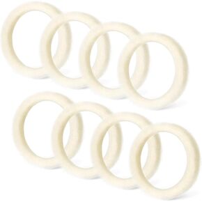 BES870XL شعرت غسالة Lower Lower Lower for Breville Espresso Machine Grinders ، SP0001575 accessories لـ Breville Barista Express 870/876/878/880/980 ، Gasket Coffee Cleaning ، 8 Pack