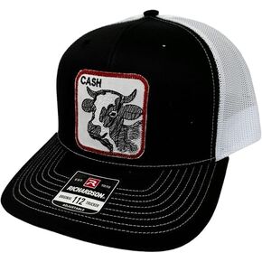 The Goozler Cash Cow Patch Style Unisex Adjustable Snap Back Embroidered Trucker Hat Mens Womens Outdoors Hunting Fishing Cap