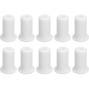 10pcs Cable Routing Kit for Starlink, Silicone Cable Feed Through Bushings Wall Grommet for Starlink Series Cable 0.75in Diameter (White)