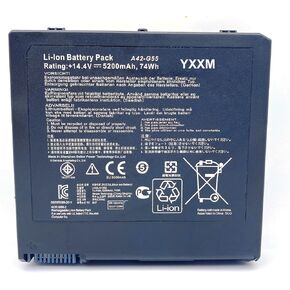A42-G55 Laptop Battery for Asus G55 G55V G55VM G55VM-DH71 G55VM-DH71-CA G55VM-DS71 G55VM-S1020V G55VW-DH71-CA Notebook Battery (14.4V 5200mAh)