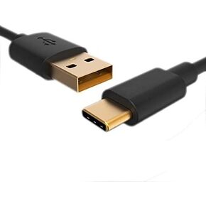 OMNIHIL 10FT USB 3.0 A to USB-C Cable Compatible with Samsung T7 Touch Portable SSD