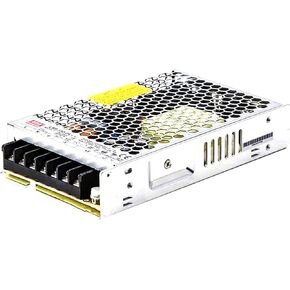 LRS-150-24 Single Output Switching Power Supply 24V 6.5A 156W High Efficiency 89% Wide Input Voltage 85-264VAC UL Listed Industrial Automation Machinery