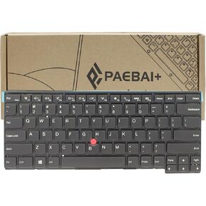 Replacement Keyboard for Lenovo ThinkPad T460s T470s with Frame and Pointer, No Backlit