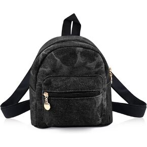 Mini Backpack, Denim Tiny Backpack Small Backpack for Women and Girls, Stylish Cute Mini Backpacks (blue)