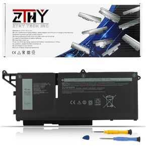 ZTHY 293F1 Laptop Battery 41Wh 11.25V 3Cell Replacement for Dell Latitude 5330 7330 7430 7530 Latitude 5330 2-in-1/7330 2-in-1/7430 2-in-1 P133G P134G P135G P136G P110F P138G P139G FK0VR 01VX5 404T8