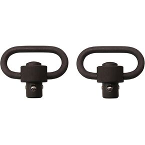 Push Button QD Gun Sling Swivel 1.25 Inch Pair