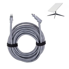 Cable for Starlink High Performance 46M/150FT, Waterproof Connectors, Compatible with Starlink High Performance Antenna and Power Supply, Durable & Reliable for Commercial & Industrial Use