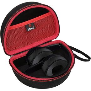 Mchoi Headphone Protable Case Fits for Beats Solo3 / Beats Studio3 / Beats Solo2 / Beats Solo Pro Bluetooth Wireless On-Ear Headphones, Shockproof Headphones Protective Case, Case Only