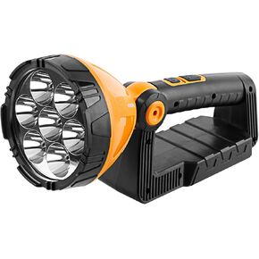 TOCH LED Working Light Portable Flashlight for Job Site 4000 mAH Rechargeable LED Work Light with Type-C & USB Waterproof Security Light with 3 Light Model 90% Rotatable Head（HADO7