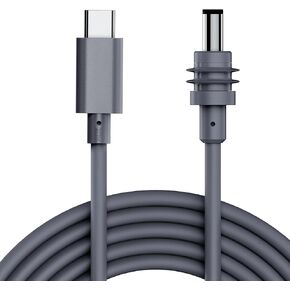 بالنسبة إلى Cable Mini Mini USB C 6.5 قدم ، بالنسبة إلى Starlink Mini USB C إلى DC Cable Cable سلك 100W إدخال USB Type C إلى DC Cable for Starlink Mini Work مع 65W+ PD Source Waterproof 20awg 2M